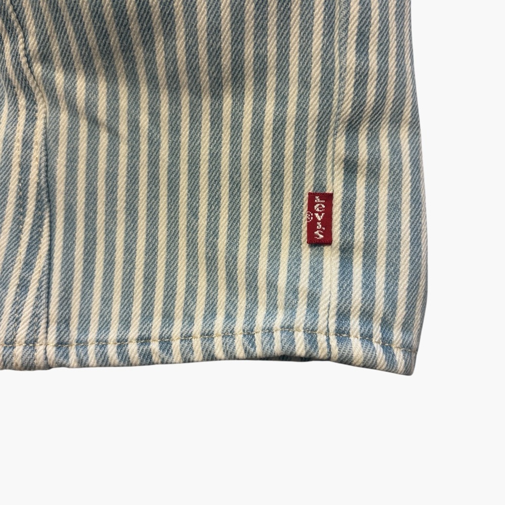 Levis Bria Woman's Denim Corset Halter Top Size Large Festival Summer Party NWT - Picture 10 of 15